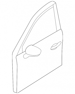 Дверь голая передняя правая Mazda CX-5 17-25