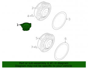 Динамик торпедный Volkswagen ID.4 21-22