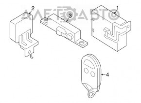 Антена keyless Nissan Maxima A36 16-17