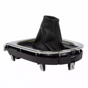 Накладка с ручкой КПП Ford Mustang mk6 15-17 черная
