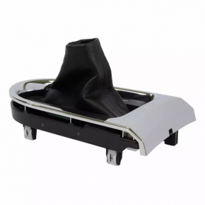 Накладка с ручкой КПП Ford Mustang mk6 15-17 черная