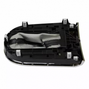 Накладка с ручкой КПП Ford Mustang mk6 15-17 черная