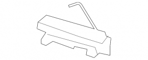 SKID CONTROL Lexus LS460 LS600h 07-08 rwd