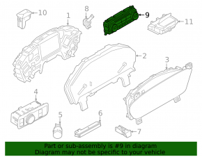 Управление климат-контролем Ford Escape MK4 20-23 manual
