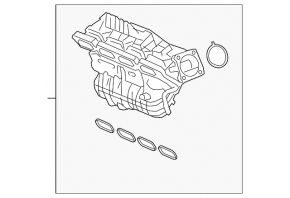 Коллектор впускной Honda CRV 17-19 2.4