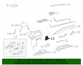 Накладка кнопки Start-Stop Lexus ES 19-22 коричневая