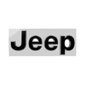 Эмблема капота Jeep Grand Cherokee WL 21-26 черный глянец