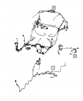 Проводка Jeep Grand Cherokee WL 21-26
