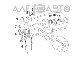 Memory Seat Position Control Computer Module Toyota Avalon 13-18