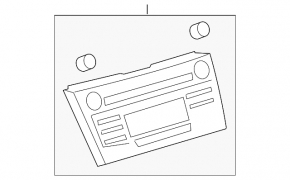 Головное устройство JBL Toyota Camry v40 07-09