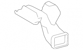 Воздухоприемник Lexus ES350 19-26