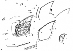 Дверь в сборе передняя правая Toyota Rav4 19-25