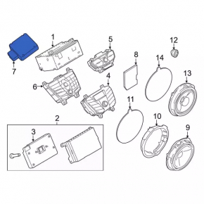 SOUND SYSTEM COMMUNICATION Lincoln MKZ 13-14