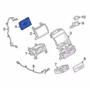 SOUND SYSTEM COMMUNICATION Lincoln MKZ 13-14