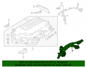 Трехфазный силовой кабель Honda Accord 13-17 hybrid
