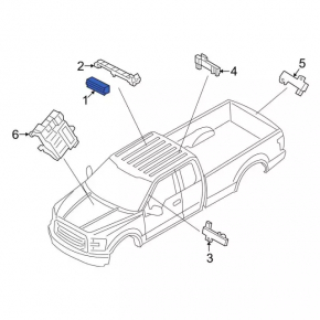 Communication control module Ford Fusion mk5 13-20