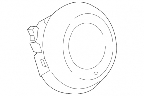 Подушка безопасности airbag в руль водительская Mazda CX-50 23-26 черная