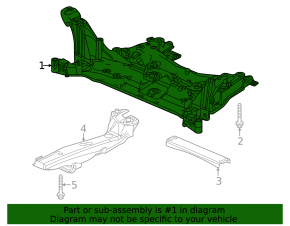 Підрамник передній Honda Civic XI FE/FL 22-26