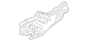 Механизм ручки двери задней правой Ford Fiesta 11-19