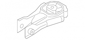 Подушка двигателя задняя Mazda 6 18-21