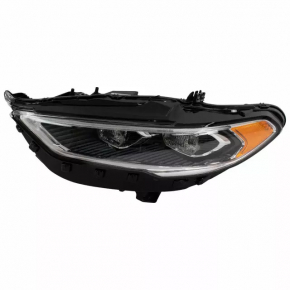 Фара передняя левая в сборе Ford Fusion mk5 17-20 галоген, с DRL