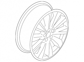 Колісний диск R19 x 7,5J Lincoln Corsair 20-22 тип 1