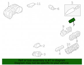 Кнопка давления в шинах VW Beetle 12-19