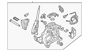 Шифтер КПП Kia Soul 14-16