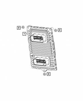 Блок ECU компьютер двигателя Jeep Compass 18-21 2.4