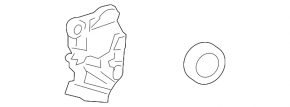 Замок двери передней правой Lexus GS300 GS350 GS430 GS450h 06-11