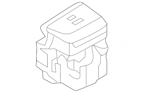 Кнопка паркинга Audi A3 8V 17-20 4d хром