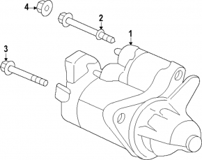 Стартер Honda Civic XI FE/FL 22-24 1.5T