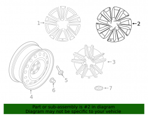 Комплект дисков R17 x 7j 5*114,3 4шт Hyundai Sonata 15-17 Sport