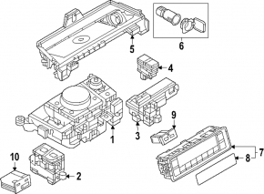 Переключатель режимов езды Mazda CX-90 24-26