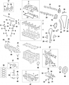 Шатун Honda Accord 14-17 hybrid 2.0