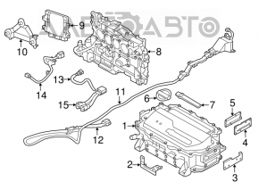 Инвертор Nissan Leaf 11-12