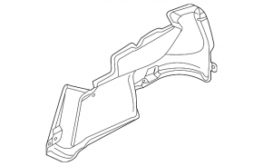 Обшивка арки правая Mazda 6 14-15