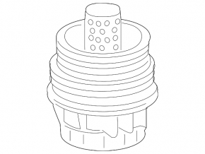 Корпус масляного фильтра Toyota Camry v55 15-17 usa