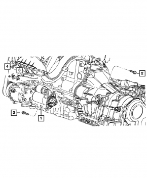Стартер Dodge Journey 11-20 2.4