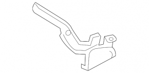 Петля капота права Lexus TX 24-25