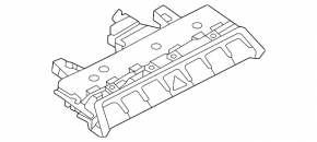 Панель кнопок передньої панелі Audi A3 22-26