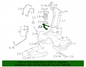 Датчик уровня топлива Audi A5 F5 19-25 2.0T, MHEV
