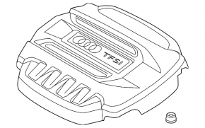 Накладка двигателя Audi Q3 83A 20-25 2.0T