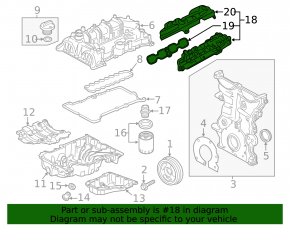 Коллектор впускной GMC Terrain 18-22 LYX