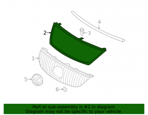 Хром обрамление решетки радиатора grill Lexus IS250 IS300 IS350 06-08