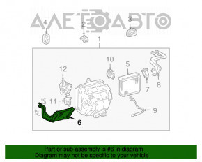 Радиатор отопителя печки Lexus RX300 RX330 RX350 RX400h 04-09