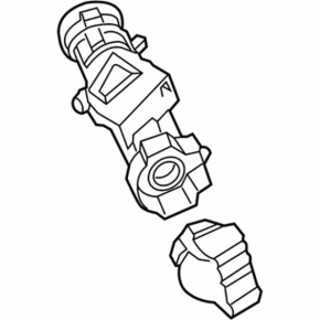 Замок зажигания в сборе Ford Fusion mk5 13-20
