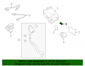 MAP sensor Infiniti Q60 17-20 3.0