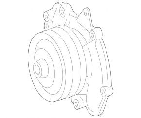 Помпа водяная Mercedes W166 GLE 16-17 2.1d