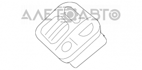 Управління пасажирським сидінням Mercedes W164 ML